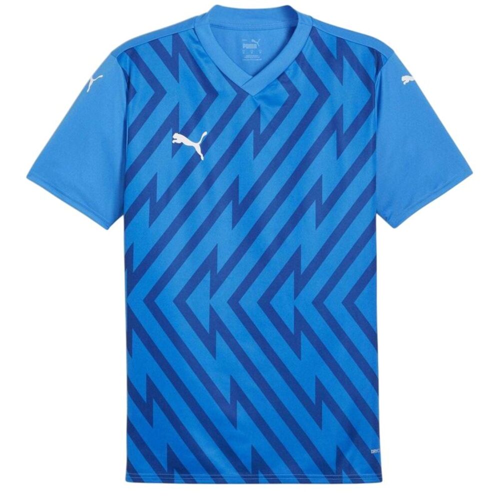 Puma Mens Teamglory Jersey T-Shirt / Blue/White